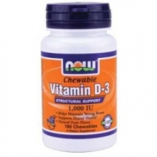 Now D3-vitamin rágótabletta - 180db vitamin és táplálékkiegészítő
