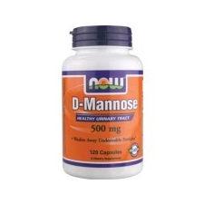 Now d-mannose 500 mg 120 db vitamin és táplálékkiegészítő