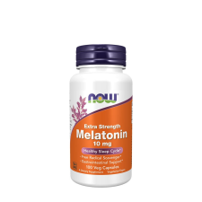 Now Extra Erős Melatonin 10 mg (100 Veg Kapszula) vitamin és táplálékkiegészítő
