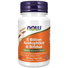Now Foods Acidophilus Bifidus 8 Billion 60 kapszula Now Foods vitamin és táplálékkiegészítő
