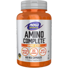 Now Foods Amino Complete Amino sav komplex 120 vegán kapszula vitamin és táplálékkiegészítő