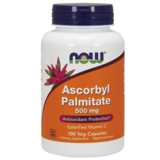 NOW Foods Ascorbyl Palmitate 500 mg 100 kapszula vitamin és táplálékkiegészítő