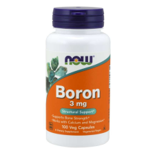 Now Foods Boron 3 mg 100 kapsz. vitamin és táplálékkiegészítő