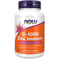 Now Foods C-1000 Zinc Immune 90 Vegkapszula C1000 Now Foods vitamin és táplálékkiegészítő