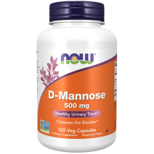Now Foods D-Mannose 500 mg Húgyuti d mannóz 120 kapszula vitamin és táplálékkiegészítő