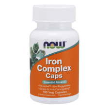 Now Foods Iron Complex - vas 100 tabletta vitamin és táplálékkiegészítő