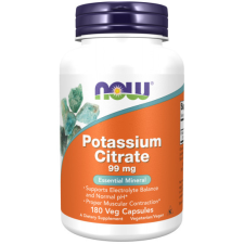 Now Foods Kálium-citrát Potassium 99 mg 180 kapszula Now Foods vitamin és táplálékkiegészítő