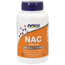 Now Foods NAC 600mg (100 kapszula) vitamin és táplálékkiegészítő