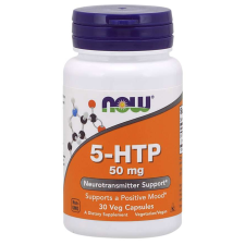 Now Foods NOW 5-HTP, 50 mg, 30 növényi kapszula vitamin és táplálékkiegészítő