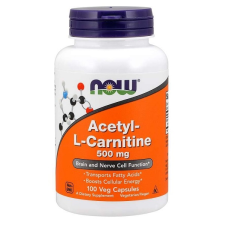 Now Foods NOW Acetil-L-karnitin 500 mg, 100 kapszula vitamin és táplálékkiegészítő