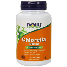 Now Foods NOW Chlorella, 1000 mg, 120 tabletta vitamin és táplálékkiegészítő