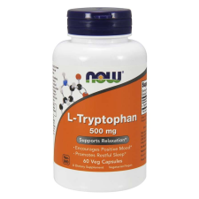 Now Foods NOW L-Triptophan 500 mg, 60 növényi kapszulában vitamin és táplálékkiegészítő