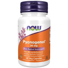 Now Foods NOW Pycnogenol, 30 mg, 30 növényi kapszula vitamin és táplálékkiegészítő