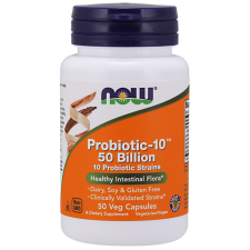 Now Foods Probiotic-10™ 50 Billion - 50 Veg Capsules vitamin és táplálékkiegészítő