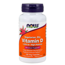 Now Foods Vegetarian Vitamin D 1000 IU 120 kapsz. vitamin és táplálékkiegészítő