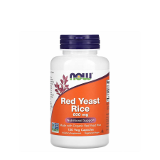 Now Foods Vörös Rizs Élesztő 600 mg kapszula - Red Yeast Rice 600 mg (120 Veg Kapszula) vitamin és táplálékkiegészítő