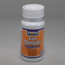Now iron complex tabletta 100 db vitamin és táplálékkiegészítő