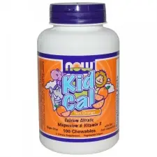  NOW KID-CAL RÁGÓTABLETTA 100DB vitamin és táplálékkiegészítő