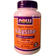 Now L-Lysine 1000mg tabletta 100db vitamin és táplálékkiegészítő