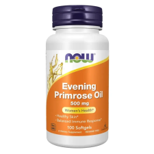 Now Ligetszépe olaj (Evening Primrose Oil) 500 mg 100db kapszula vitamin és táplálékkiegészítő