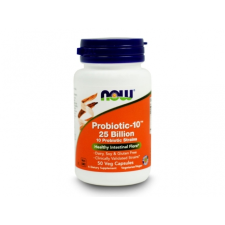 Now Probiotic-10 25 Billion kapszula 50 db vitamin és táplálékkiegészítő