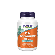 Now Tri-Chromium™ with Cinnamon – Króm 500 mcg Fahéj kivonattal (180 Veg Kapszula) vitamin és táplálékkiegészítő