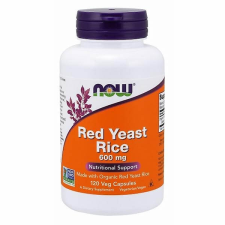 Now Vörös rizs élesztő, 600 mg, 120 db, Now Foods vitamin és táplálékkiegészítő