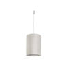 Nowodvorski BARREL 1 ágú függeszték, bársony burával, fehér, E27 foglalattal, 1x60W, TL-8445
