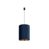 Nowodvorski BARREL 1 ágú függeszték, bársony burával, kék, E27 foglalattal, 1x60W, TL-8446