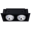 Nowodvorski DOWNLIGHT II mennyezeti lámpa 9570 Nowodvorski fekete 2xGU10 süllyesztett spot modern