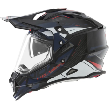 Nox N312 TRACK 2026 Bukósisak, kék/ piros, méret XS bukósisak