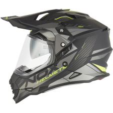 Nox N312 TRACK 2026 Bukósisak, matt fekete/ fluo sárga, méret L bukósisak