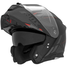 Nox N967 SYNCHRO 2025 Bukósisak, matt fekete/ piros, mérete L autóalkatrész