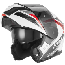 Nox N968 SHIFT 2026 Bukósisak, fehér/ piros, méret XS bukósisak