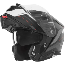 Nox přilba N967 CONQUER 2026, černá matná, bílá, červená, vel. XL bukósisak