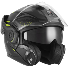 NOX PREMIUM SPINNER ARK 2026 sisak, matt fekete/fluo sárga - L bukósisak