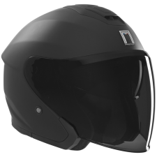 NOX PREMIUM SPY nyitott motoros sisak matt fekete bukósisak