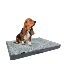 NRDOGS GOMEZ Vízhatlan Kutyafekhely Grey XL (120x80cm) szállítóbox, fekhely kutyáknak