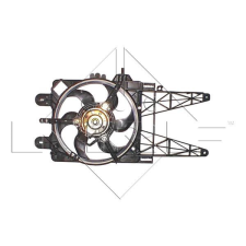 NRF ventilátor, motorhűtés NRF 47246 autóalkatrész