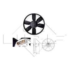 NRF ventilátor, motorhűtés NRF 47402 autóalkatrész