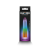 NS Novelties Chroma Rainbow - akkus, vízálló, mini rúdvibrátor - 9 cm (többszínű)
