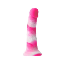 NS Novelties Colours - Pleasures - Yum Yum  7" Dildo - Pink műpénisz, dildó