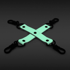 NS Novelties GLO Bondage - Hog Tie - Green bilincs, kötöző