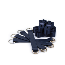 Ns Toys Bondage Couture - Bed Restraints - kék kötöző bilincs, kötöző
