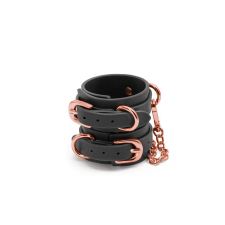 Ns Toys Bondage Couture - Wrist Cuffs - Black bilincs, kötöző