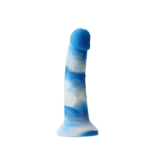Ns Toys Colours - Pleasures - Yum Yum 6" Dildo - Blue műpénisz, dildó