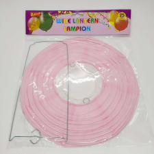 NTT +Lampion, rózsaszín 25 cm-es FST9794 party kellék