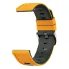 NUBO Amazfit gyorskioldós szilikon óraszíj bicolor (22 mm) – Narancs-szürke