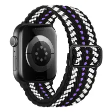NUBO Apple Watch elasztikus szövet szíj – 42/44/45/46mm (Series 1-11) okosóra kellék
