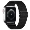 NUBO Apple Watch elasztikus szövet szíj – fekete– 42/44/45/46mm (Series 1-11)
